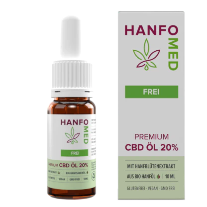 CBD Öl – Hanfomed "Frei", 10 ml, 20%