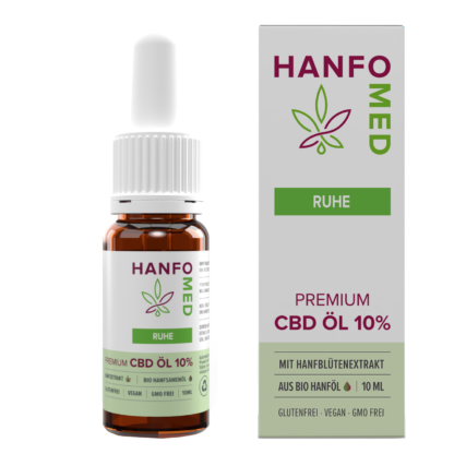CBD Öl Entspannung „Wohl“ · 10 ml – Hanfomed 10%
