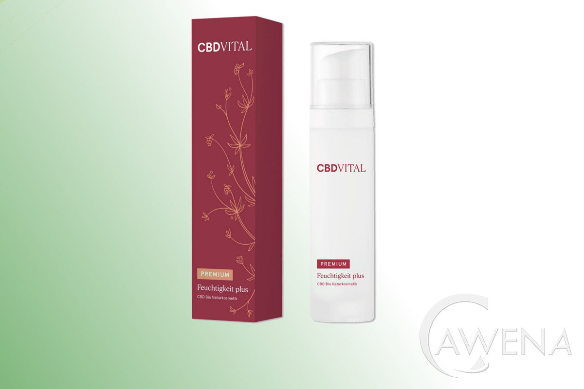 CBD VITAL – Premium – Feuchtigkeit plus – CBD Creme mit (50mg) CBD – 50ml