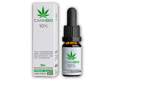 CANNBIO CBD Öl- Bio Vollextrakt- 10ml, CBD-Gehalt10%